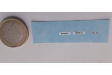 decals decalcomanie 1/43 pour citroen jumper