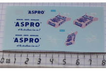 decalcomanie decals aspro et la douleur s en va tour de france 1/43