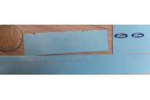 décalcomanie décalque ford 1/43 gros bac