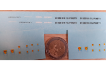 décalcomanie décalque 1/43 scuderia filipinetti gros bac