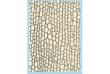 decalcomanie grand planche imitation mur de pierre 1/24 PROMO