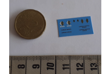 decals decalcomanie 1/87 renault service garage