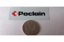 DECALCOMANIE DECALS 1/43 tp poclain