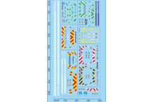 décals43.com Gendarmerie divers voitures  1/87 Décalcomanies 83x40mm