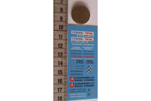 decals decalcomanie 1/64 citroen reseau compétitions