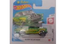 hotwheels chevy bel air gasser 4/5 mattel games guster carton a