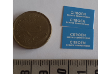 decals decalcomanie 1/87 citroen compétitions