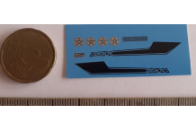 decals decalcomanie 1/43 pour simca rallye 2