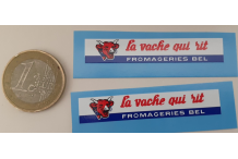 DECALCOMANIE 52mm  la vache qui rit 1/87  equivalent d 1 bernard solido