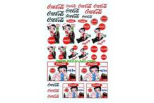 Décalcomanie Coca cola Betty Boop 1/43 (REF : CS143)