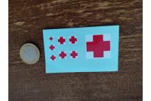 Décalcomanie Croix Rouge 1/43