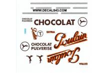 Décalcomanie Chocolat Poulain 1/43 (REF : CS22)