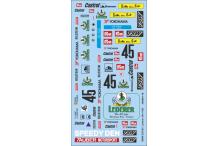 BMW E30 M3 Lederer 24h 1992 Nürburgring 1/18 Décalcomanies 181x96mm