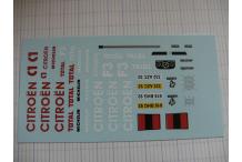 Décalcomanie citroën jumper assistance course 1/43 (REF : CS88)