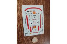 decals décalcomanie ferrari f40 monte shell 1/43