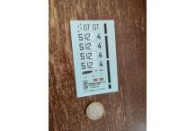 decals décalcomanie hondo s800 1967