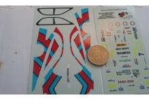 decals decalcomanie deco subaru impreza leader cecco ciocchetto 1996 1/43