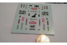 decals decalcomanie deco pour renault alpine n31 momte carlo mc 1976 1/32