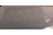 decals decalcomanie deco wwII mp usa en blanc 1/43