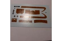 decals decalcomanie deco tableau de bord pour rolls royce phantom IV shah iran