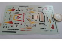 decals decalcomanie deco pour mitsubischi ev4 australie 1997 1/43