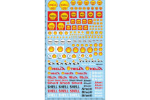 decals décalcomanie pub pour shell moderne 1/24 rallye f1 etc helix