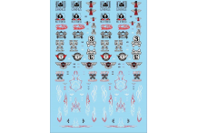 decals décalcomanie hot rod garage 1/43