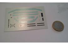 decals decalcomanie deco pour ferrari 400 i meera s 1/43