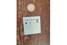 decals decalcomanie fiat 500 jolly ghia 1957