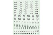 Carpena décalcomanies voitures 1/24 decals decalcomanie west