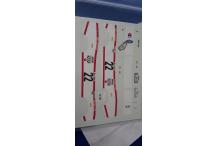 decalcomanie décals ford mk II ypres belgique wrc rallye N°21 1/43