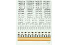 decalcomanie décals voitures 1/43 pub marque Winfield kangourou