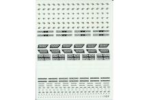 decalcomanie décals voitures 1/43 pub marque benson f1 etc lm le mans