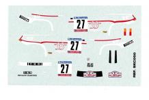 decals DECALCOMANIE Tour de Corse 1/43 Renault 5 Turbo N27 1985 D.AURIOL