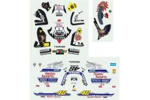 decals décalcomanie Moto 1/24 HONDA NSR 500 RUBAN BLEU N°46 Valentino Rossi 2000