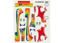 décalcomanie decals Le Mans 1/43 Rondeau M379B Vsd Canon Le Mans 1979 r