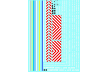 decals decalcomanie service ambulatoire pompier ambulance 1/43